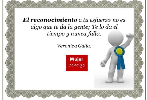 Reconocimiento a tu esfuerzo