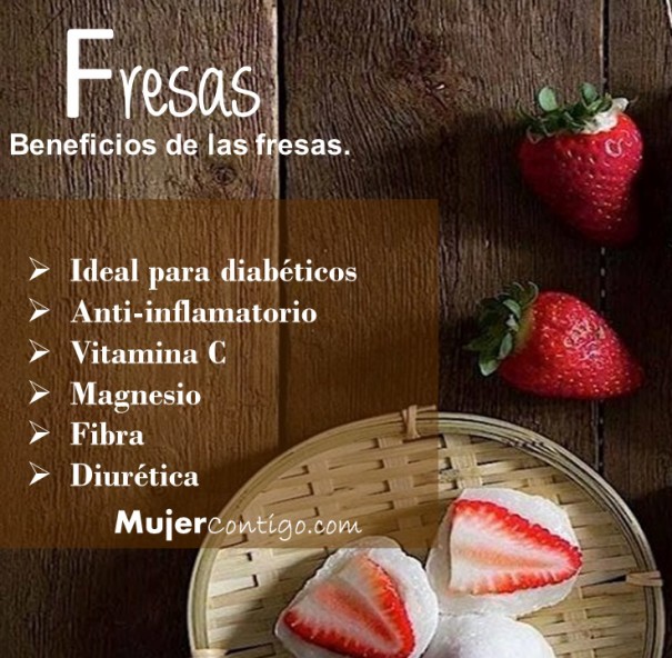 fresas usos y beneficios