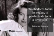 Te perderás de toda la diversión  Katharine Hepburn