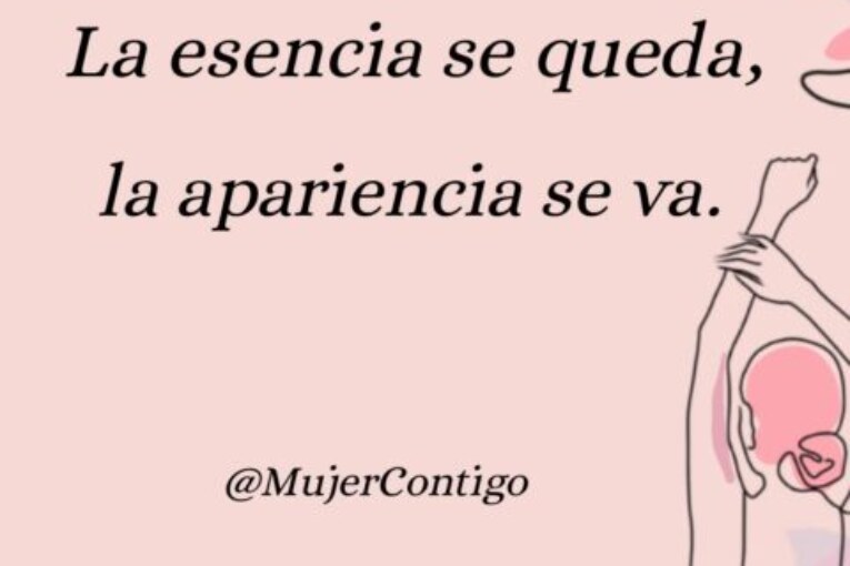 La esencia se queda, la apariencia se va.